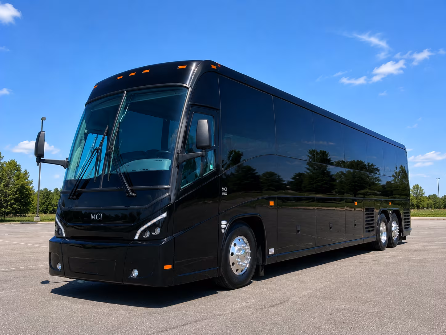 buses for oceanfront weddings on the barrier island