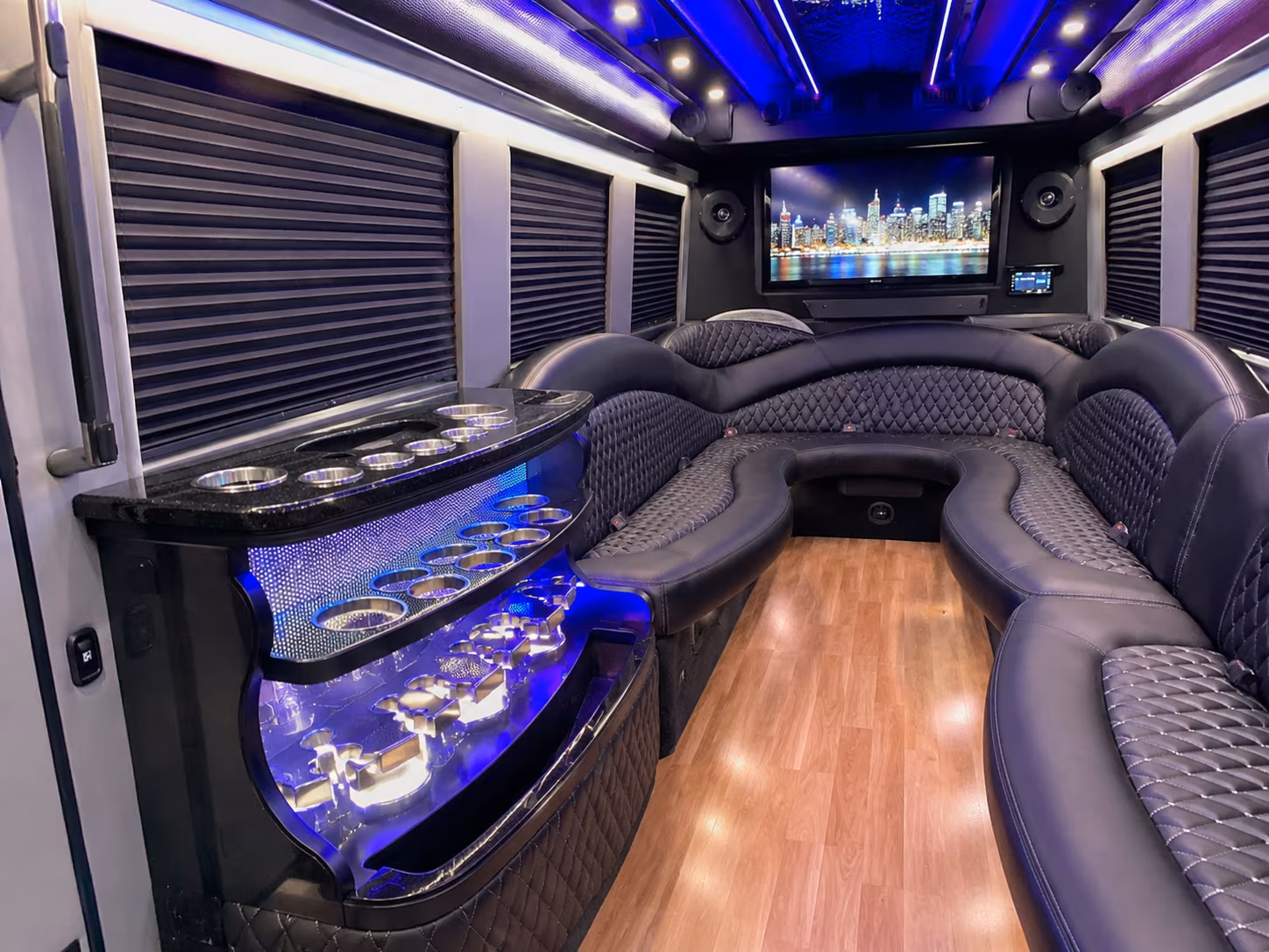 palm bay area proms party bus rental