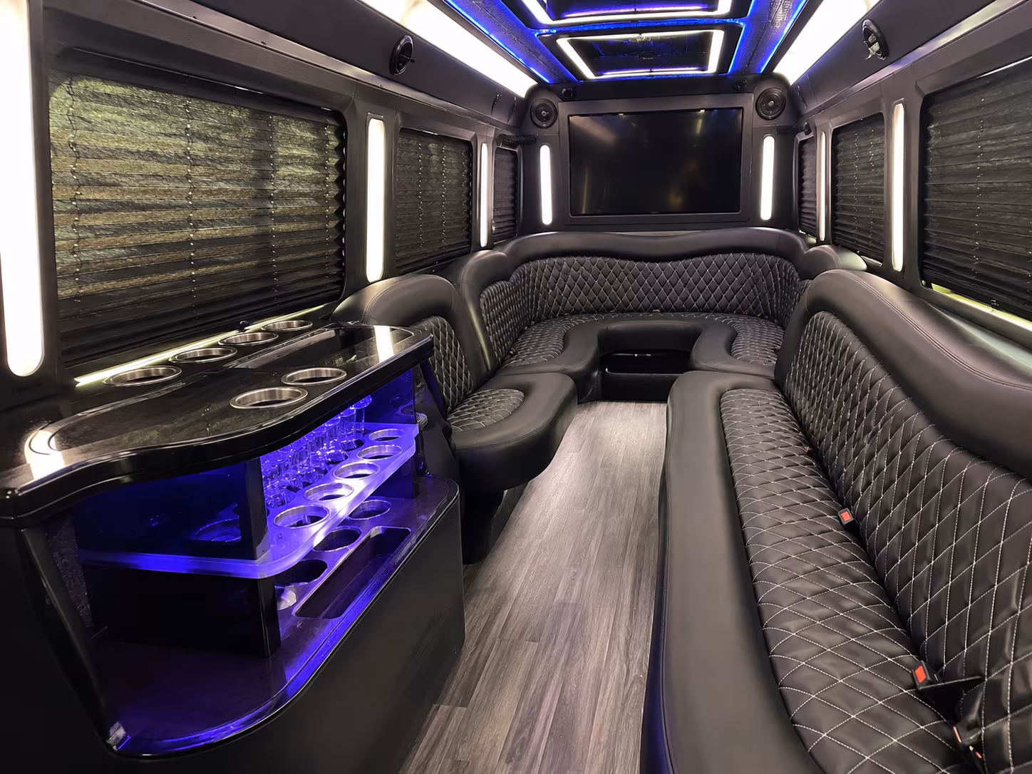 palm bay holiday party bus rental