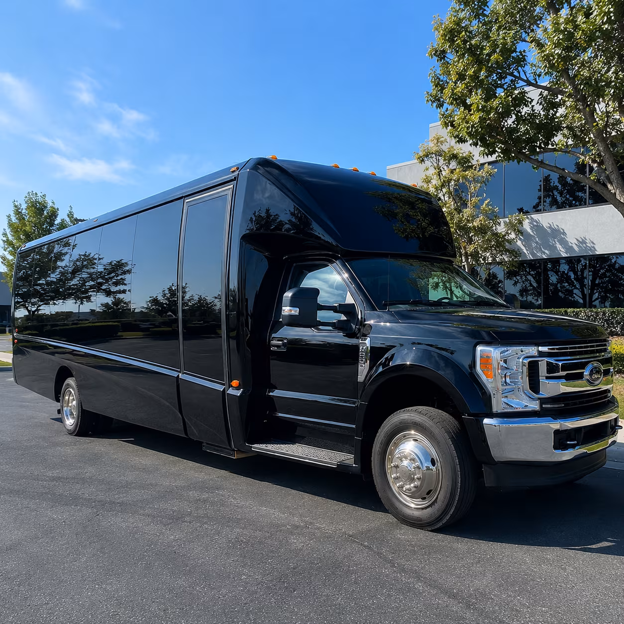 palm bay private event transportation onboard seating
