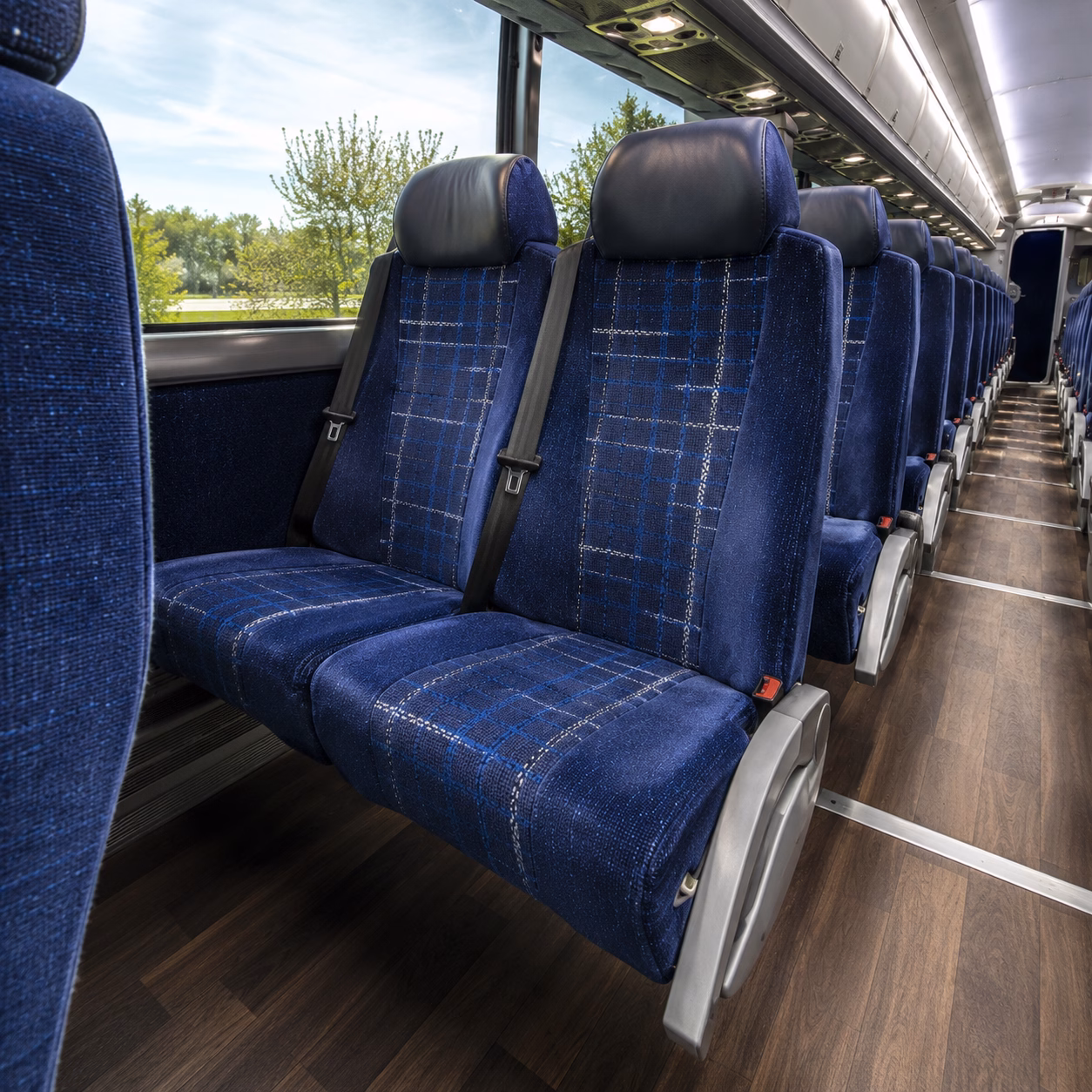 palm bay religious group transportation onboard seating