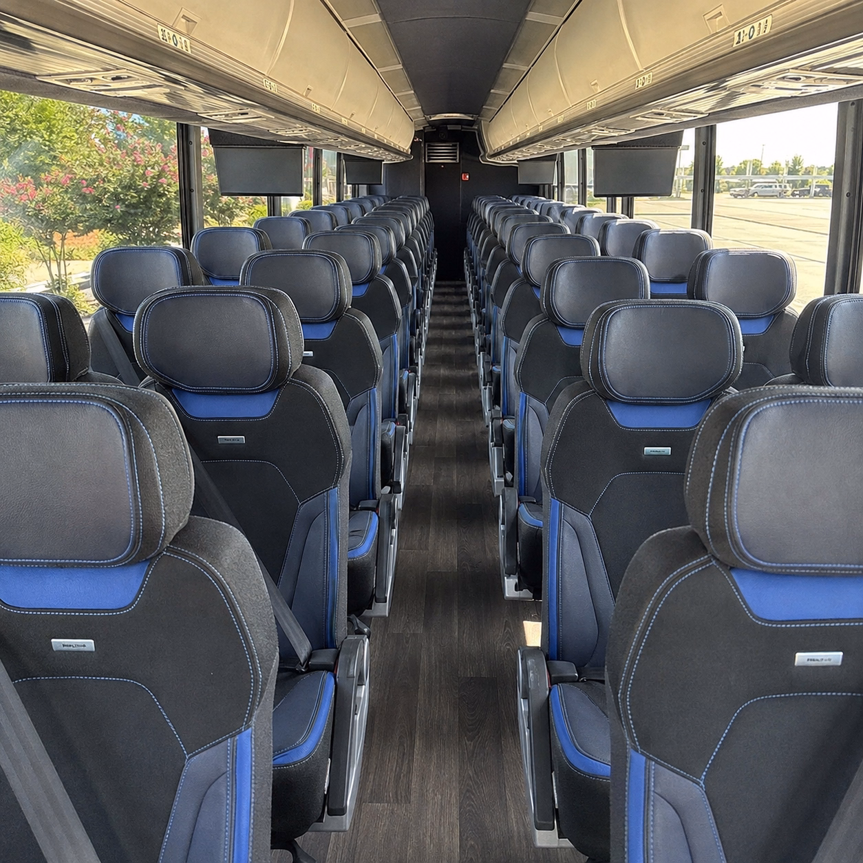 palm bay sporting event transportation onboard seating