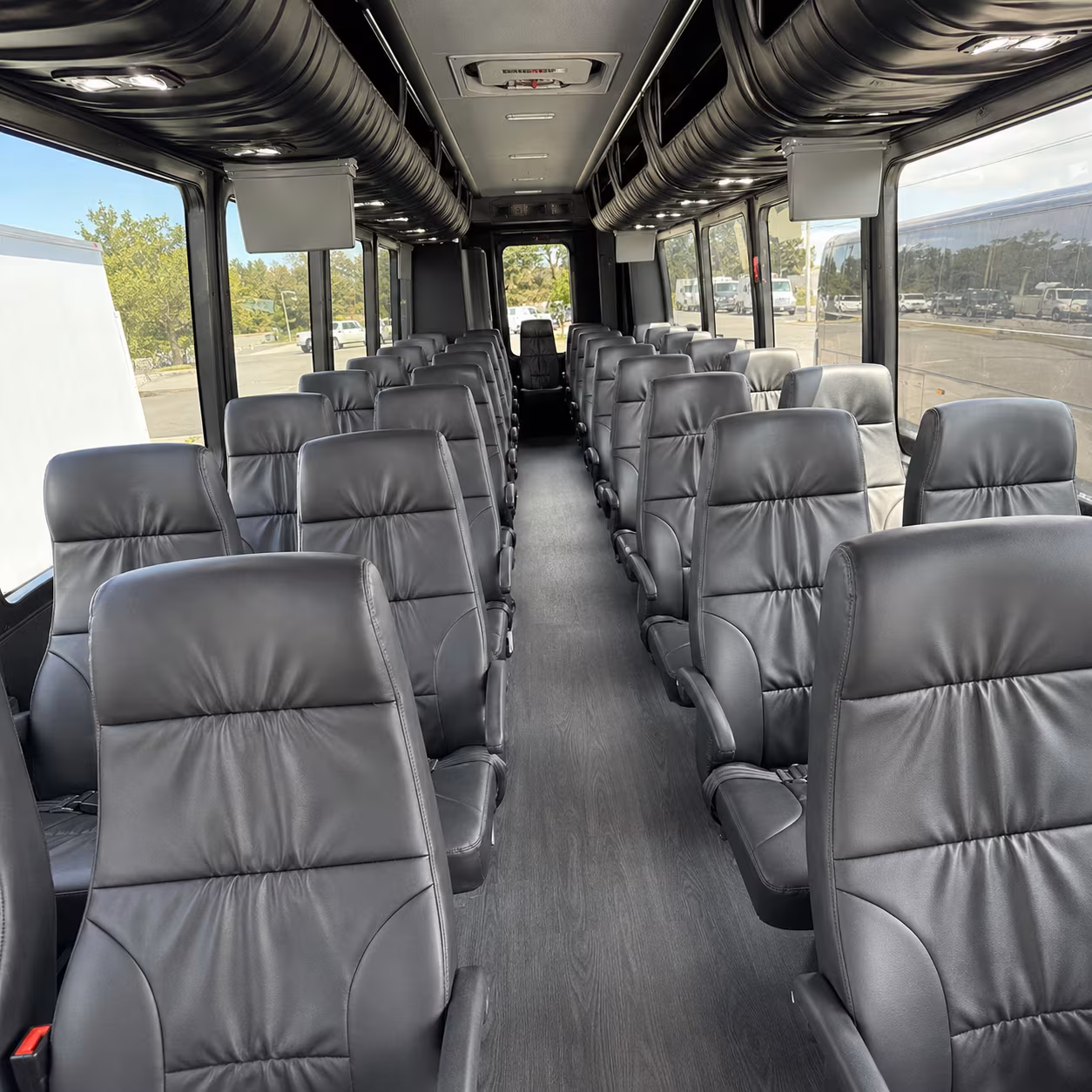 palm bay wedding transportation onboard seating
