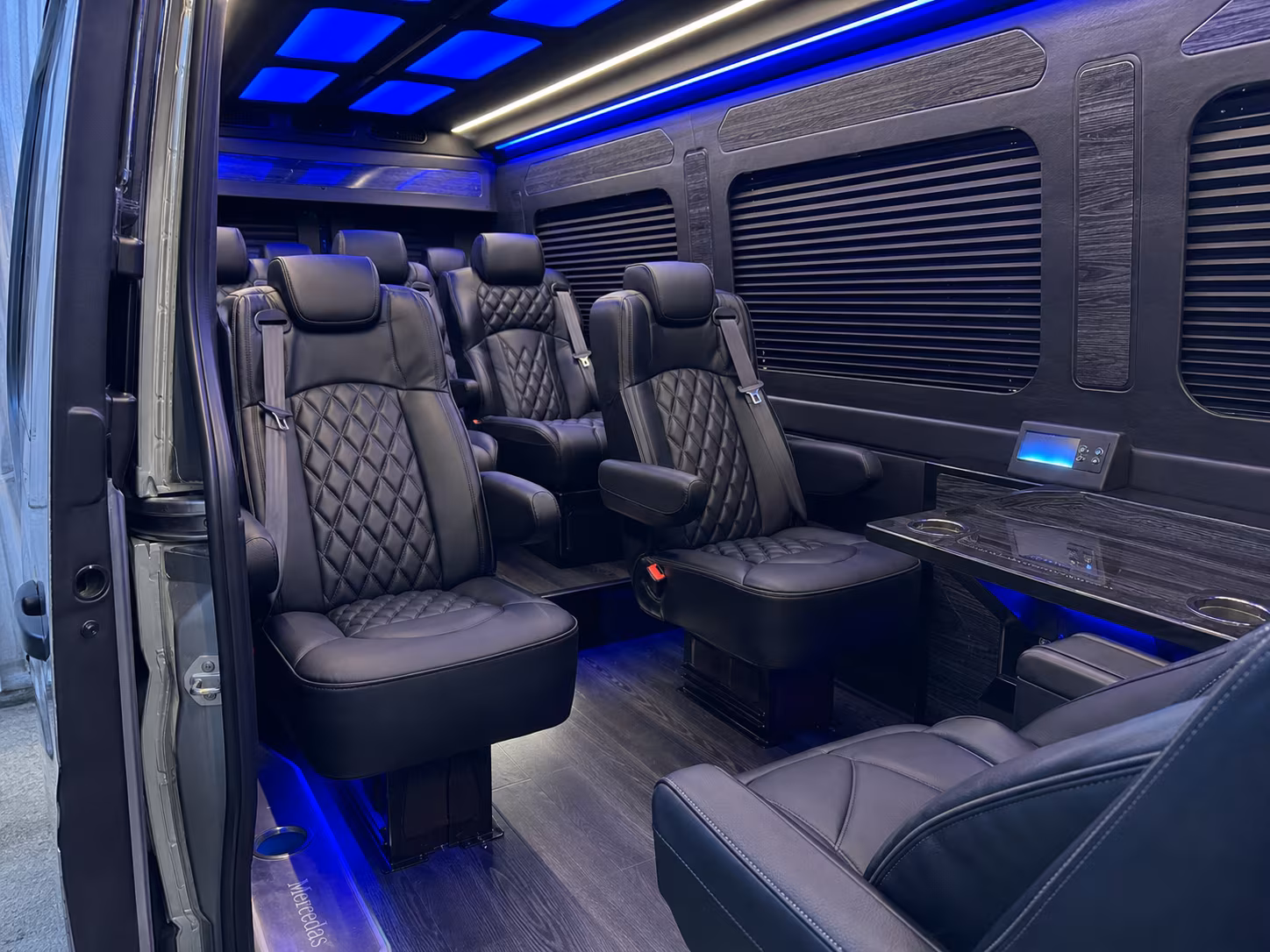 sprinter van transportation for groups and events across palm bay